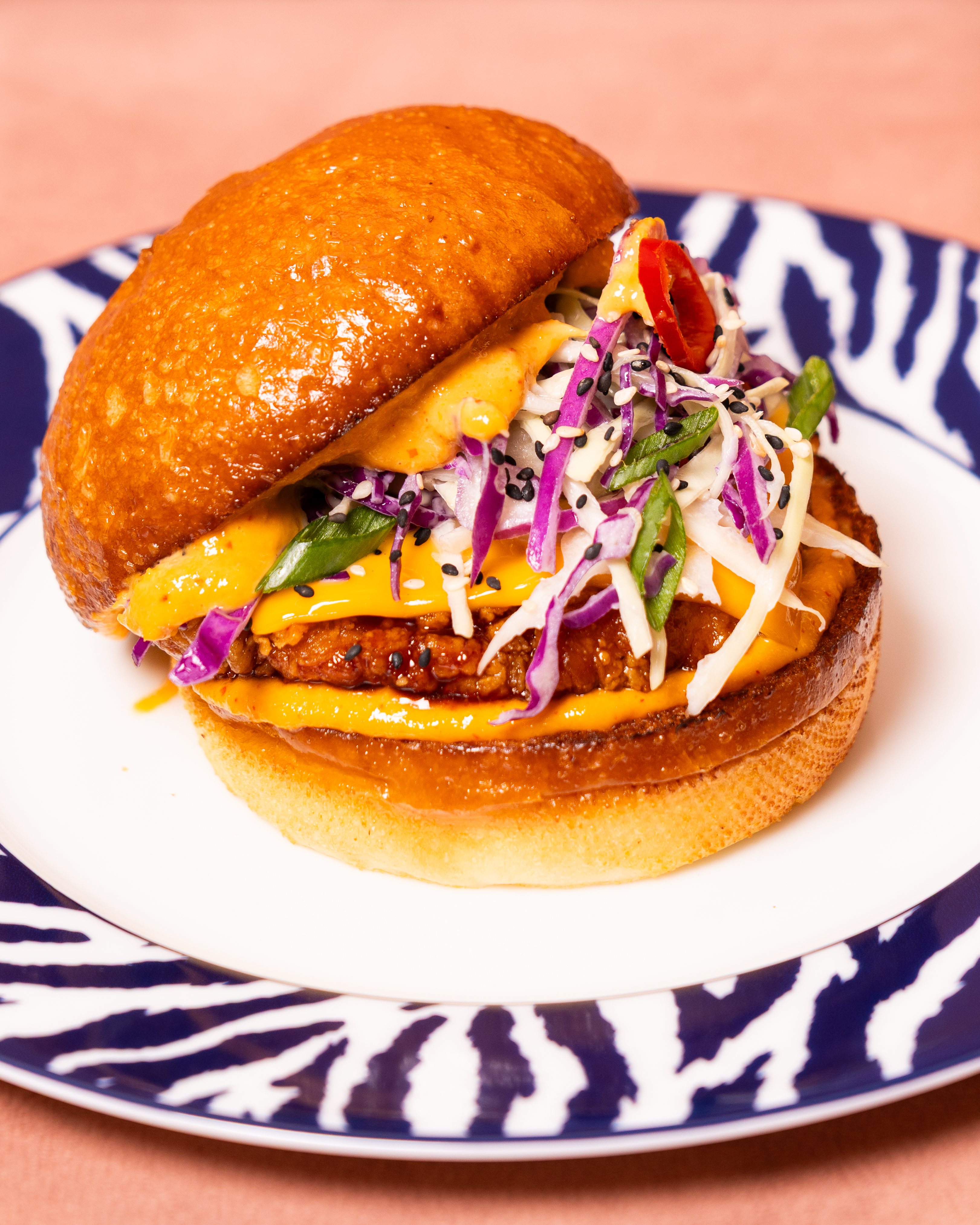 Korean Chicken Burger