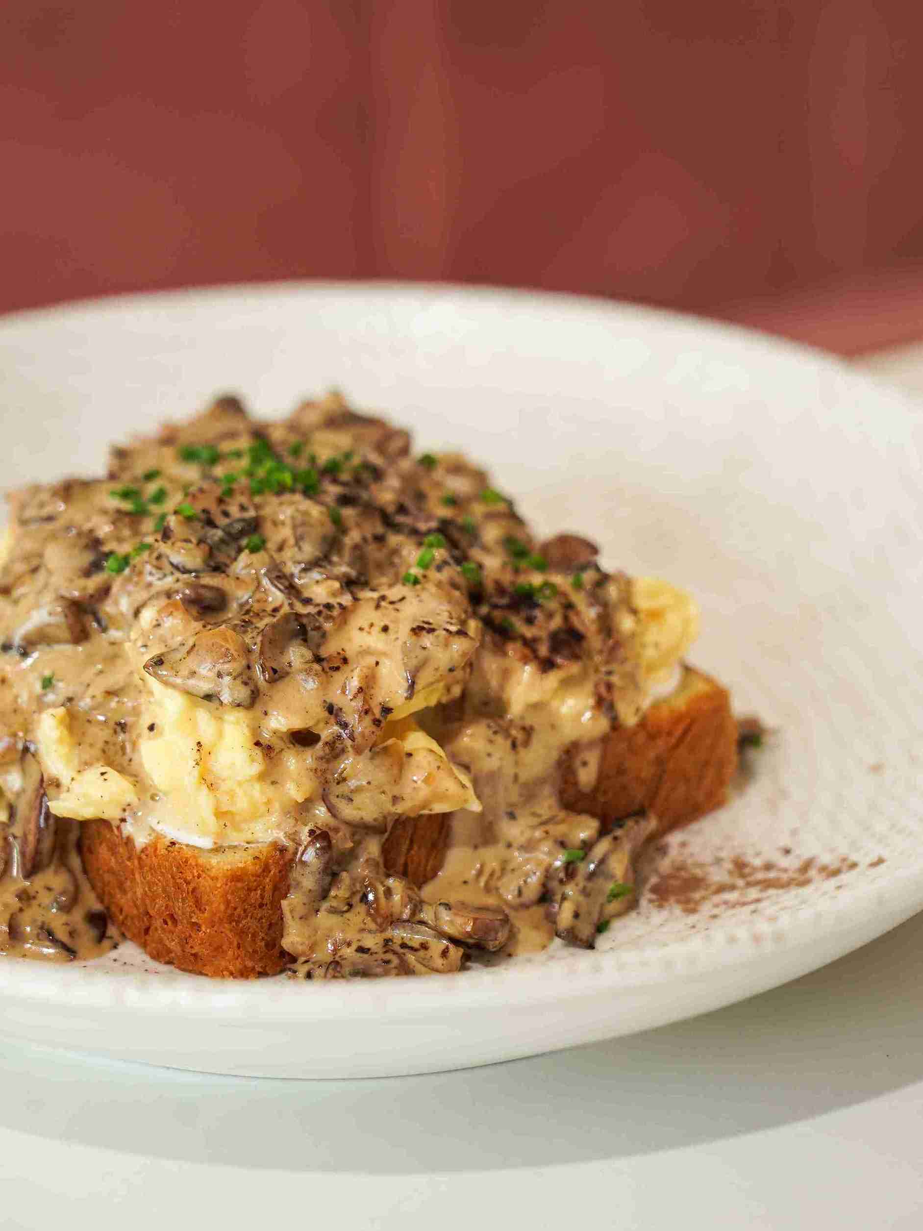 Truffle Scrambled Eggs