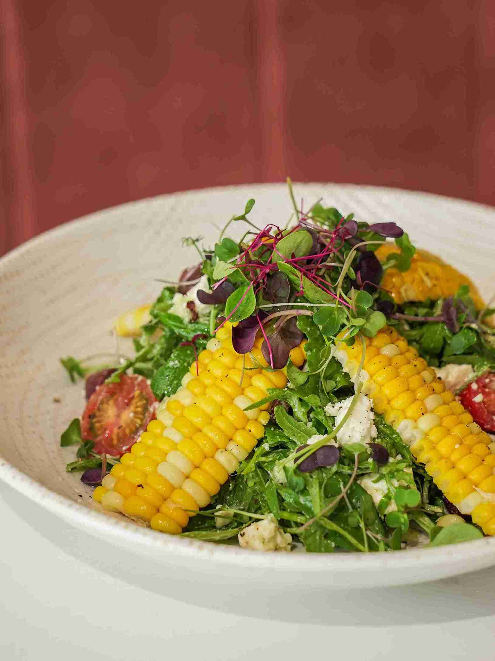 Corn Rocket Salad