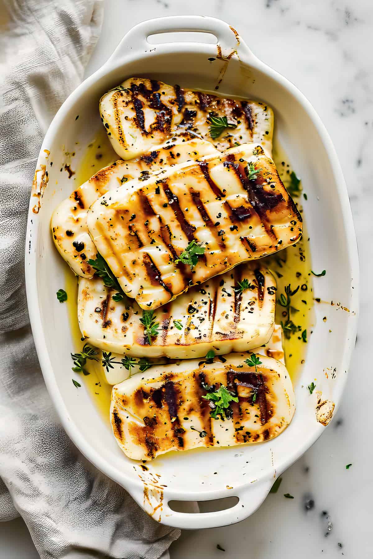 GRILLED HALLOUMI CHEESE