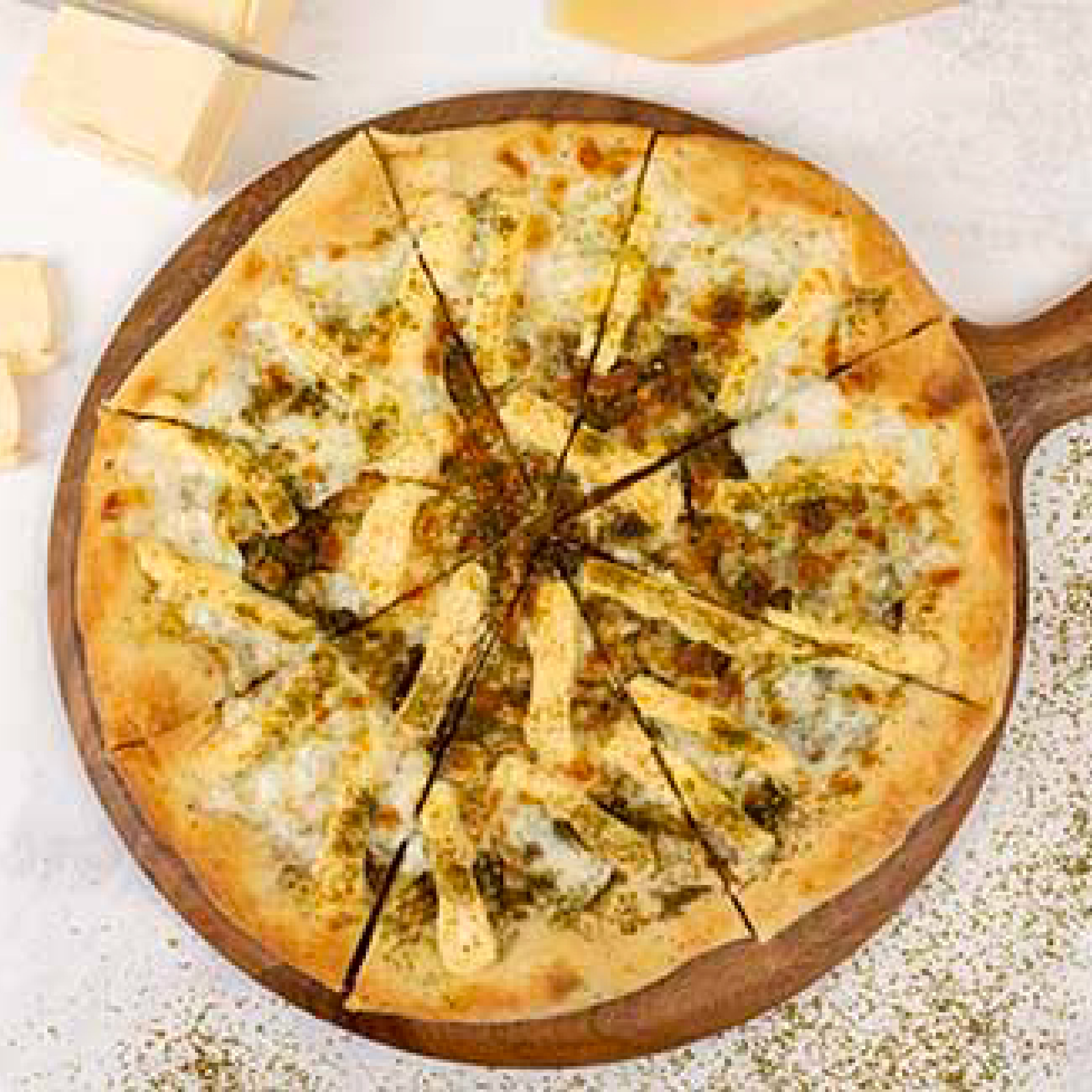 ZAATAR AND CHEESE MANA'ESH