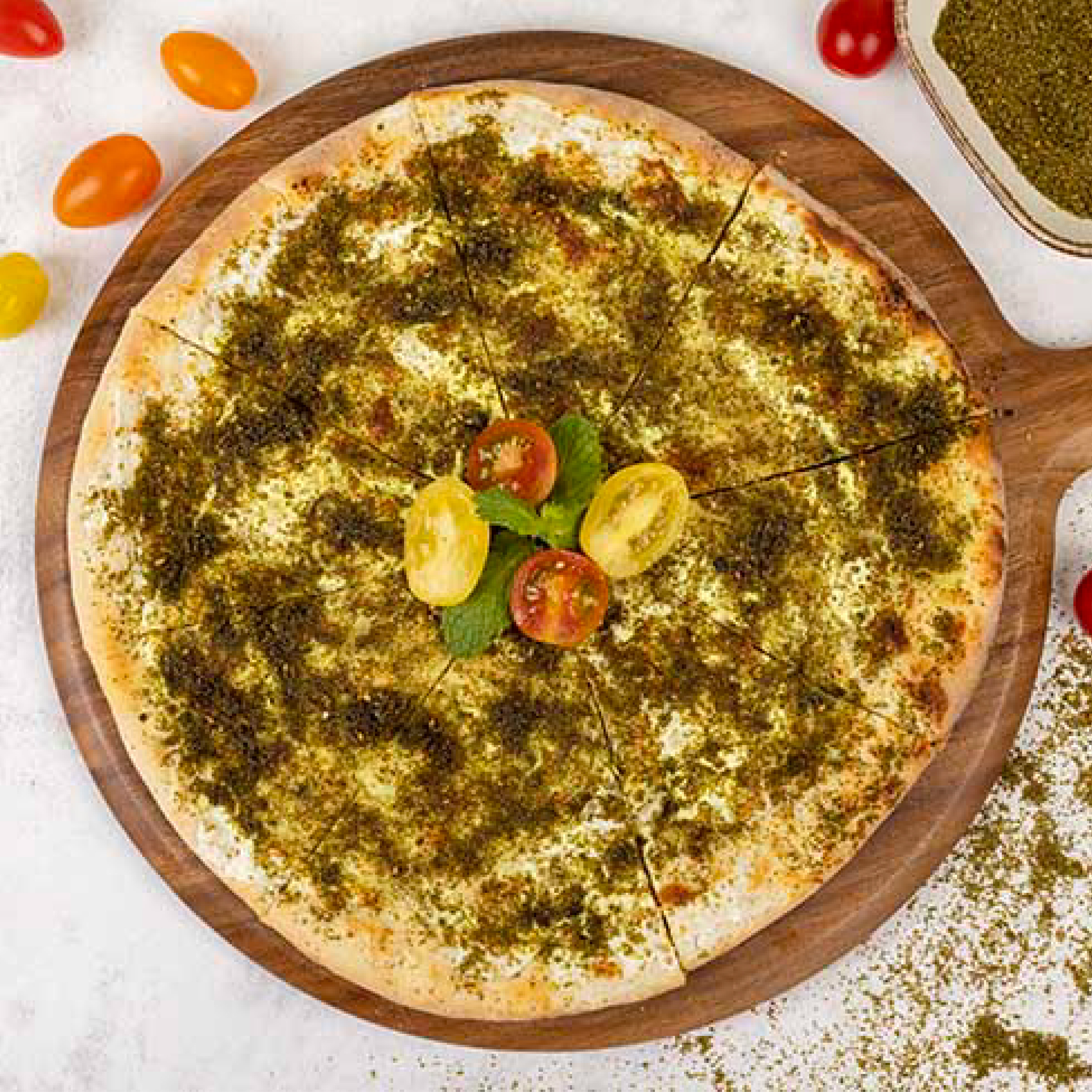 ZAATAR AND LABNEH MANA'ESH