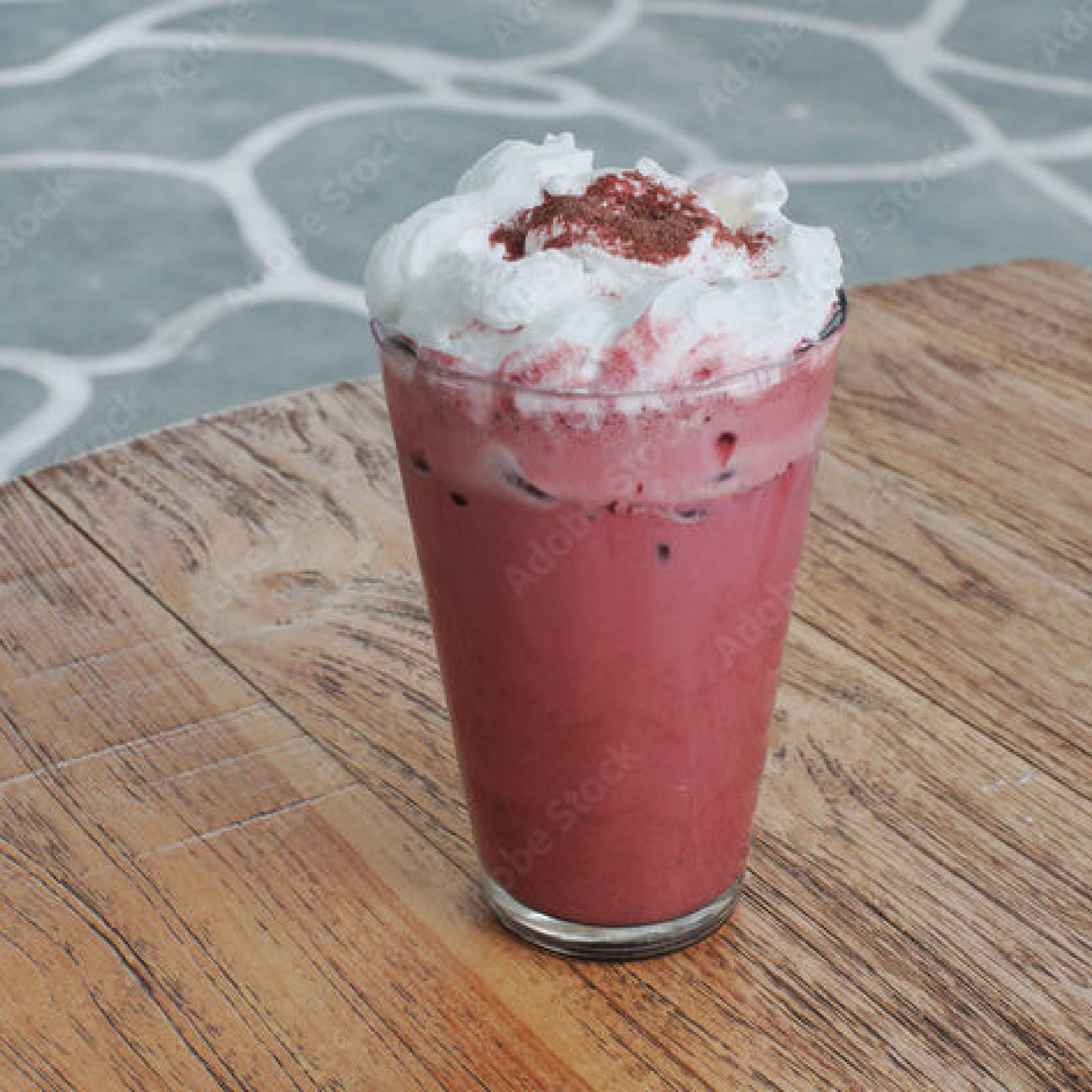 ICED RED VELVET LATTE